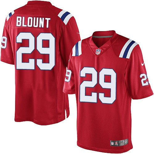 Youth Elite LeGarrette Blount Nike Jersey Red Alternate - #29 NFL New England Patriots